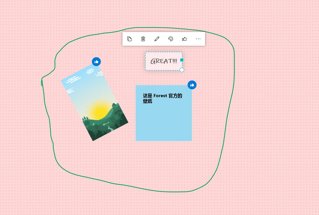 微软这款高颜值冷门软件 白板 绘图 便签 Whiteboard 壹开